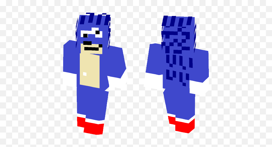 Download Sanic Minecraft Skin For Free Superminecraftskins - Butler Skin Minecraft Emoji,Minecraft Skin Png
