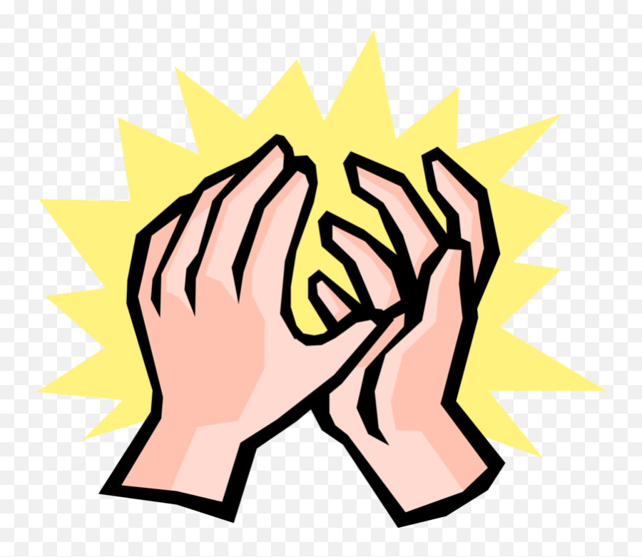 Clap Hands Clip Art - Clapping Clip Art Emoji,Clap Clipart