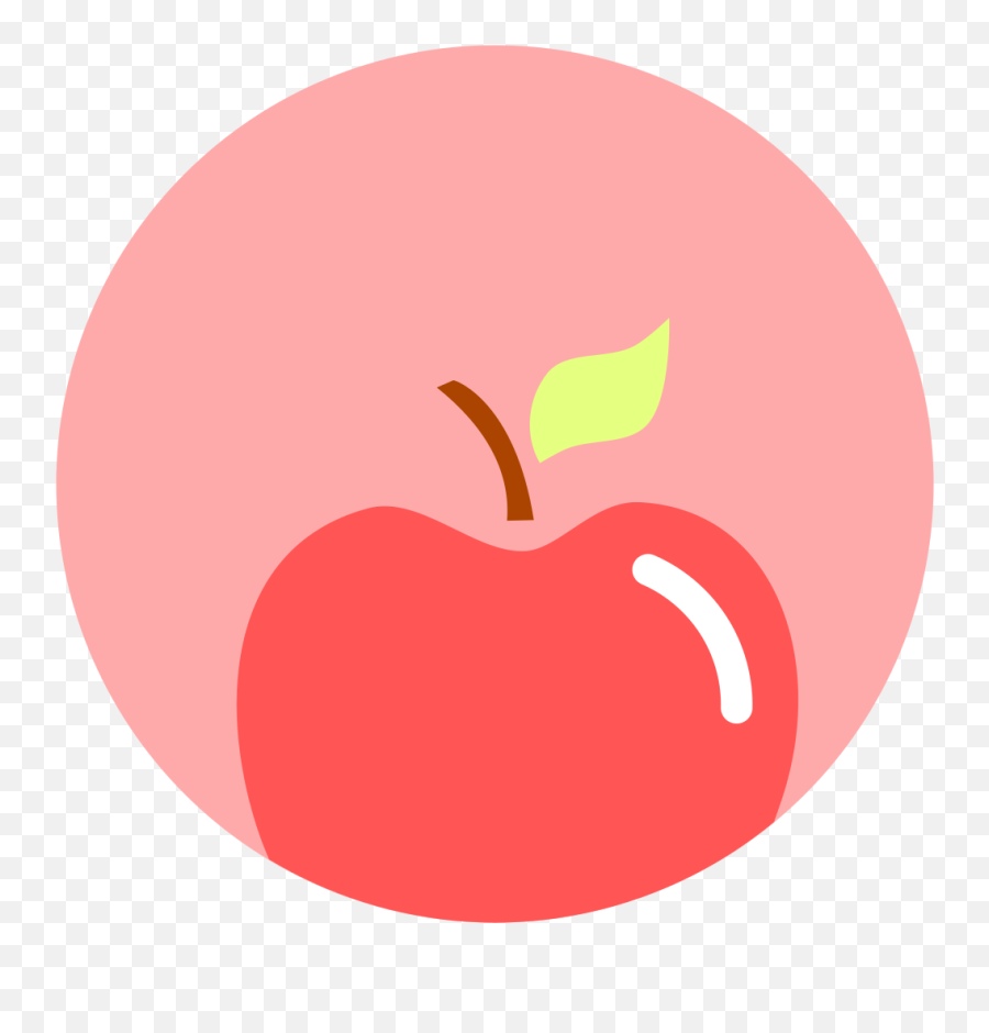 Apple Icon Minimal Fruit Iconset Alex T - Icon Png Nutrition Icon Emoji,Apple Logo Emoji