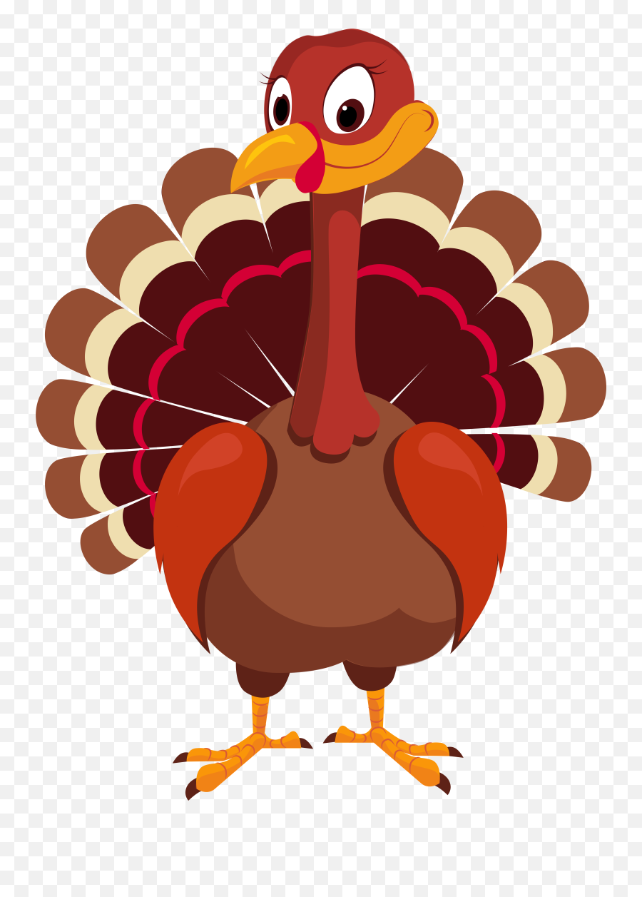 Thanksgiving Turkey Clip Art - Transparent Thanksgiving Turkey Png Emoji,Thanksgiving Turkey Clipart