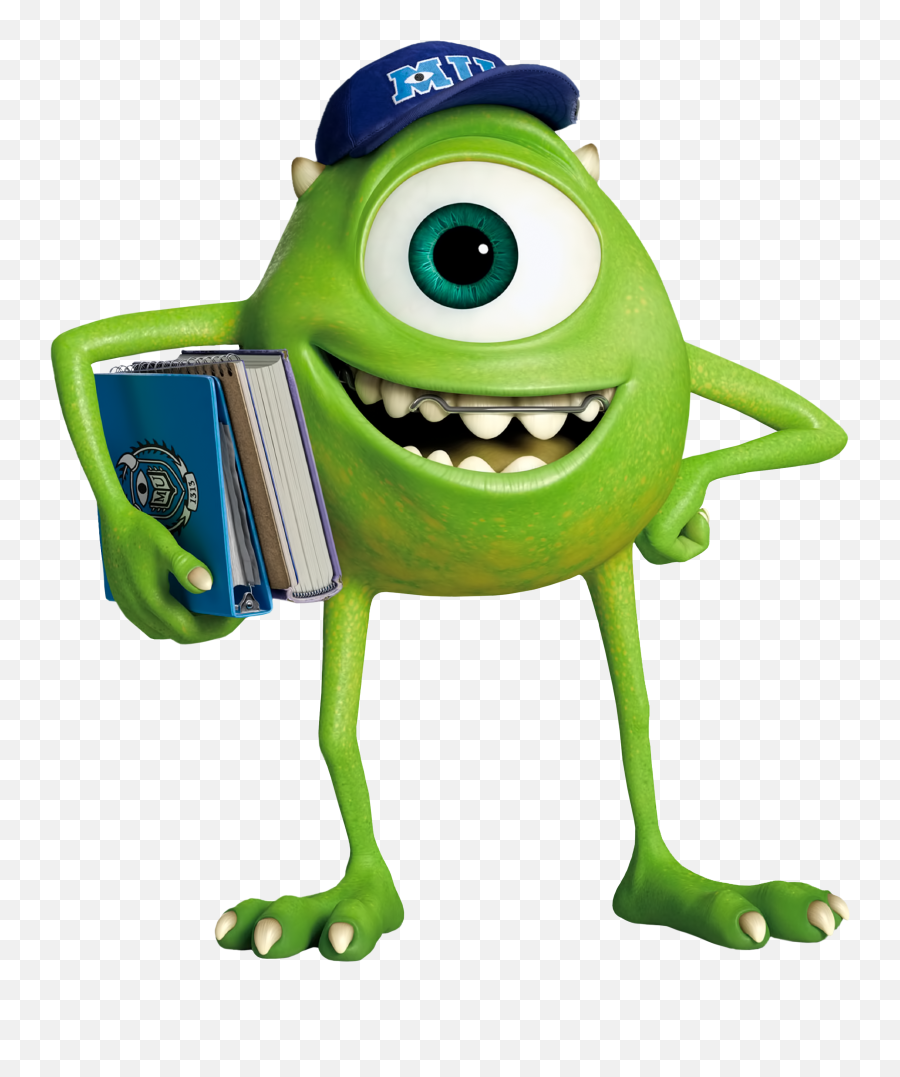 Mike Wazowski - Monster University Emoji,Monsters Inc Logo