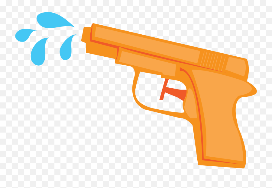 Clipart Gun Transparent Background - Transparent Water Gun Clipart Emoji,Gun Transparent Background