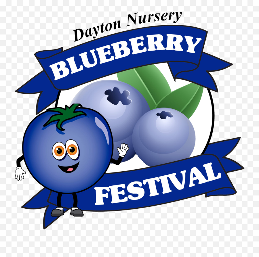 Blueberry Festival Dayton Nursery Fun Can Be - Blueberry Fresh Emoji,Hayride Clipart
