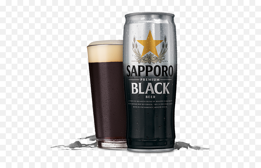 Sapporo Premium Black Beer Sapporobeercom - Sapporo Black Beer Emoji,Can Png