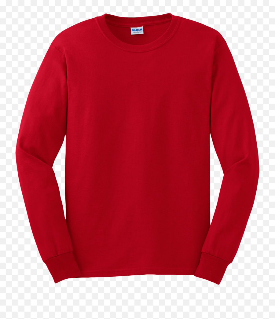 Plain Red Shirt Png - Long Sleeve Emoji,Red Shirt Png