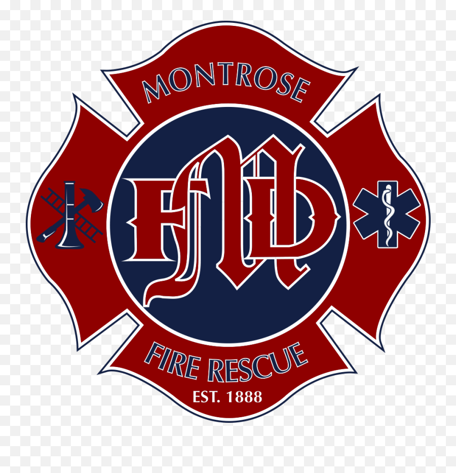 Montrose Fire Protection District - Montrose Fire Protection International Association Firefighters Emoji,Fire And Rescue Logo