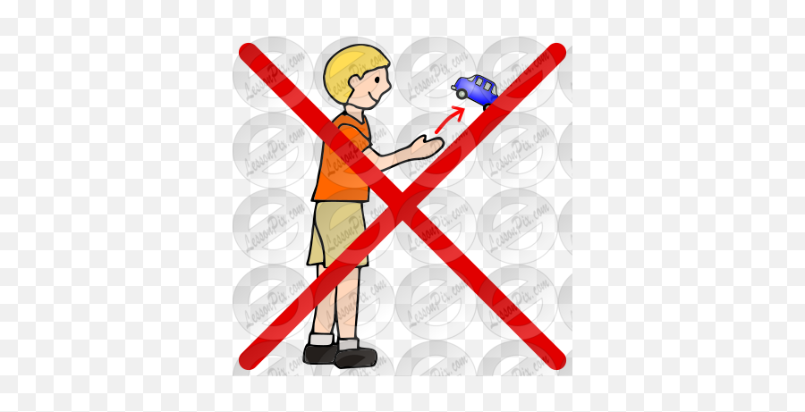 Do Not Throw Toys Picture For Classroom - Not Run In The Classroom Emoji,Toys Clipart