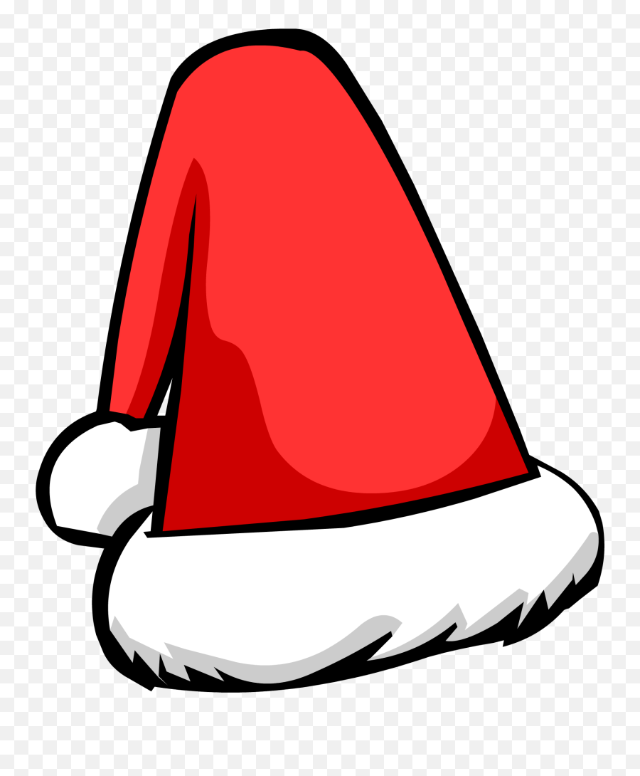 Santa Hat - Transparent Background Christmas Hat Png Cartoon Emoji,Santa Hat Png