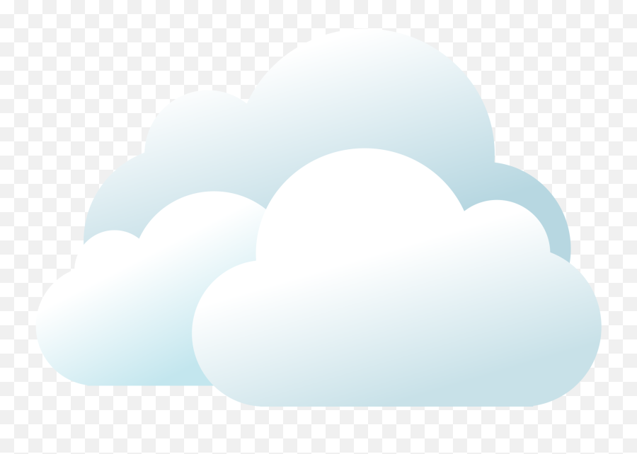 White Cloud Svg Transparent Png Image - Vector White Cloud Png Emoji,White Clouds Png