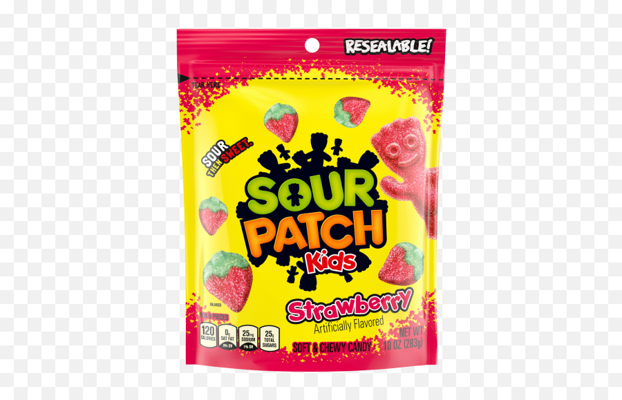 Sour Patch Strawberry Soft Chewy Candy - Sour Patch Kids Strawberry Emoji,Sour Patch Kids Png