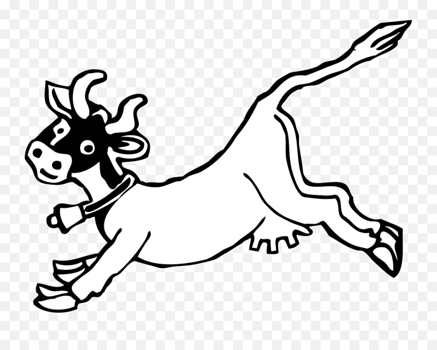 Cow Jumping Png U0026 Free Cow Jumpingpng Transparent Images Emoji,Jump Clipart Black And White