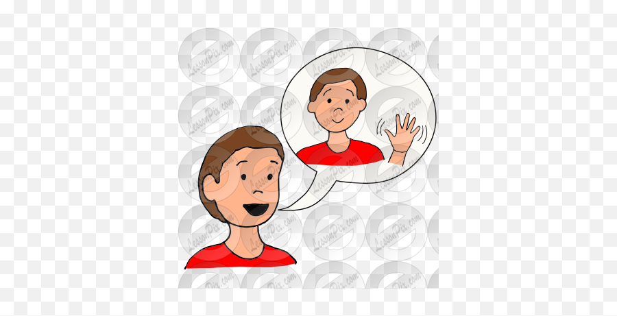Friendly Voice Picture For Classroom Therapy Use - Great Emoji,Voice Clipart