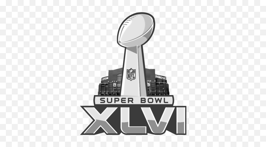 Download Hd Xlvi - Super Bowl Xlvi Logo Transparent Png Super Bowl Xlvi Logo Png Emoji,Super Bowl Logo