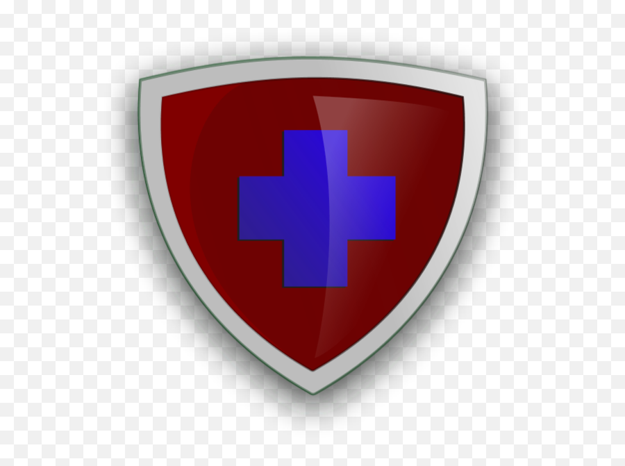 Shield Plus Vector Clip Art Patngm Clipart - Shield Clipart Emoji,Plus Clipart