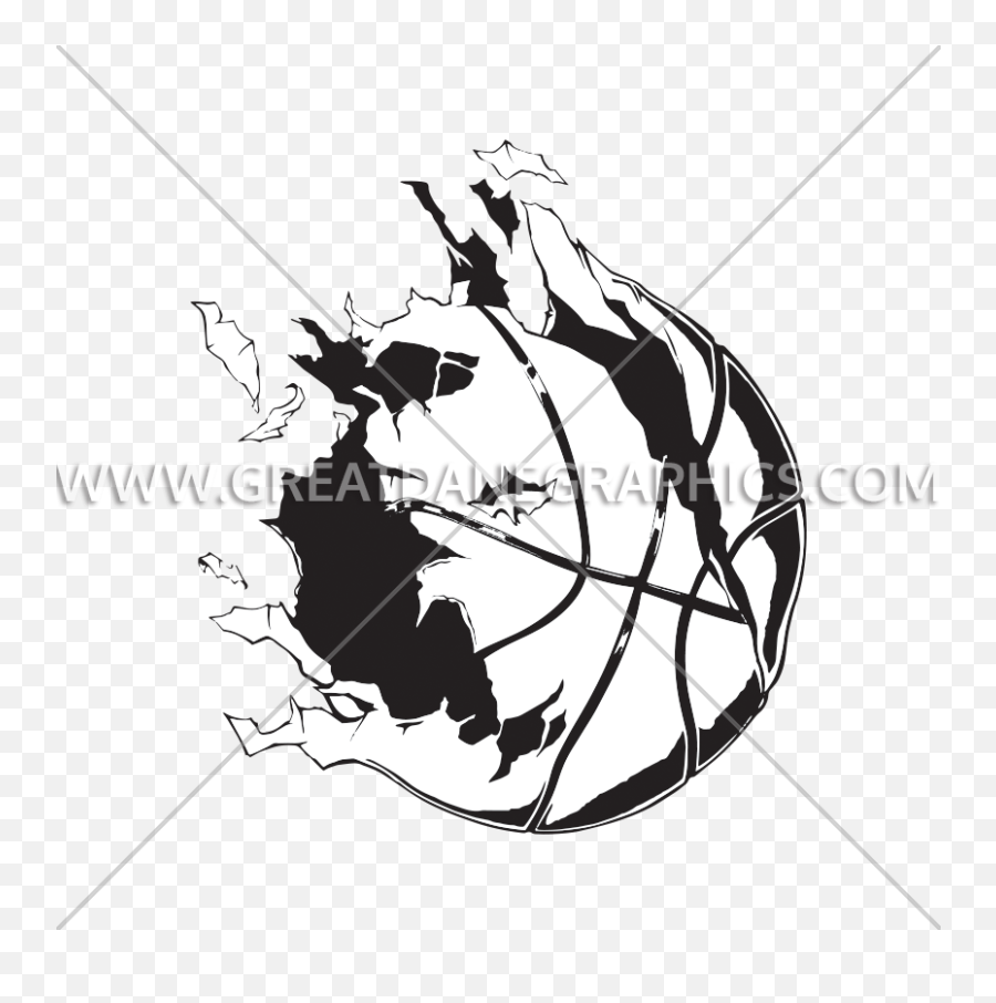 Basketball Exploding Ball Production Ready Artwork For T Emoji,Basketball Ball Png