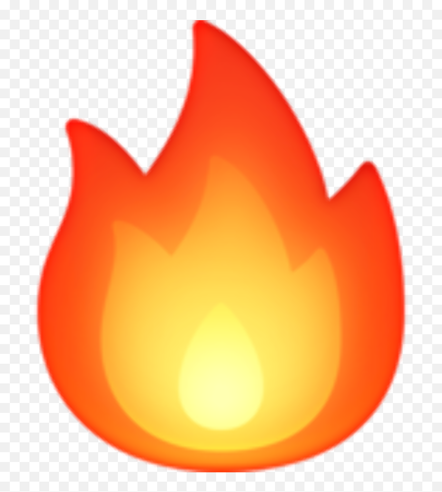 Fire Emoji Png,Flame Emoji Transparent