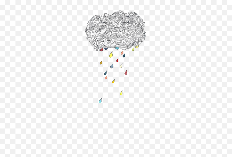 Tumblr Cloud Transparent - Google Search On We Heart It Emoji,Rain Cloud Png