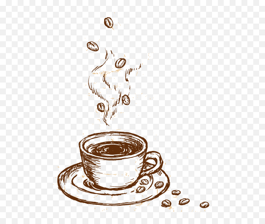 Download Coffee Cappuccino Cup Gourmet Material Vector Cafe Emoji,Bistro Clipart