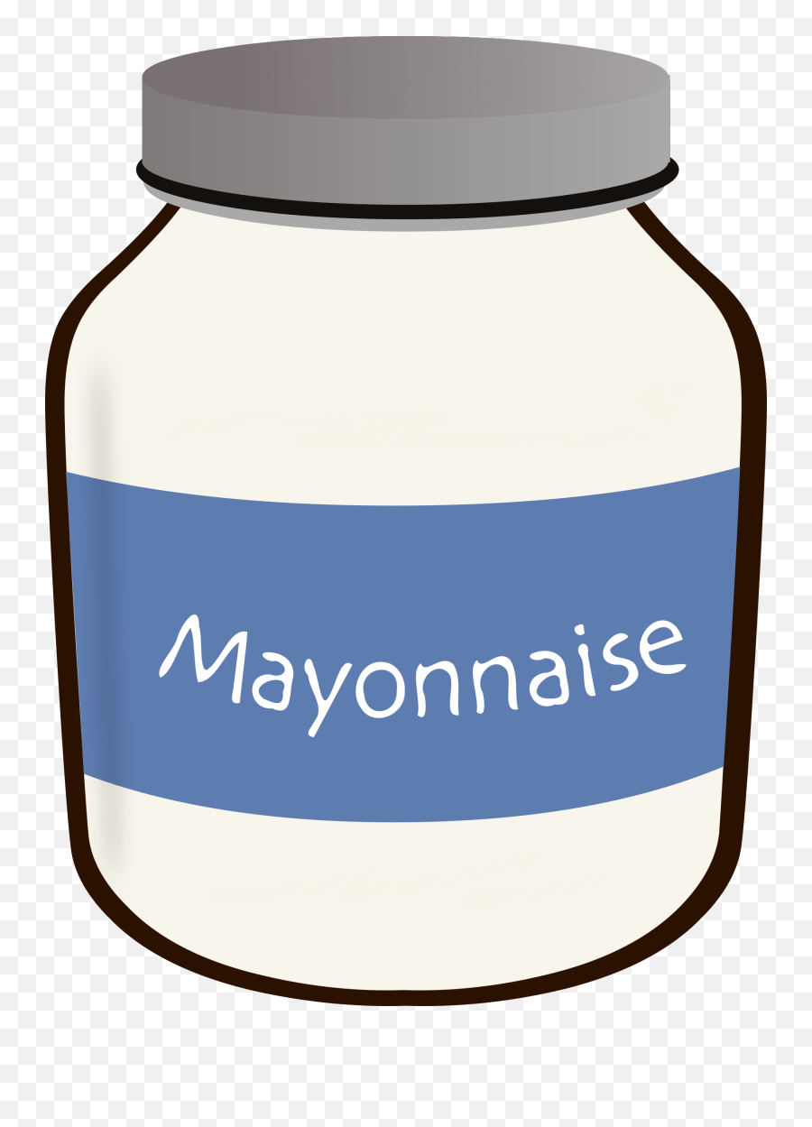 Jar Of American Mayonnaise Clipart Free Download - Clipart Mayonnaise Emoji,Mason Jar Clipart