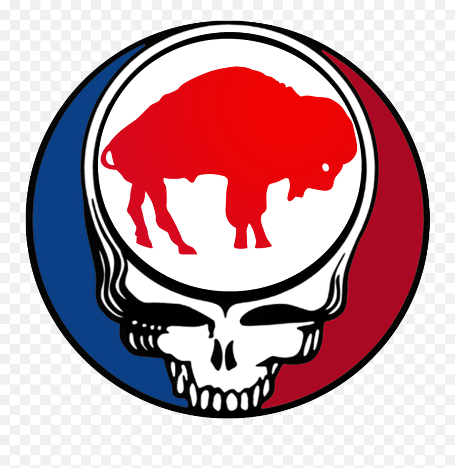 Buffalo Bills Og - Grateful Dead Stealie Emoji,Steal Your Face Logo