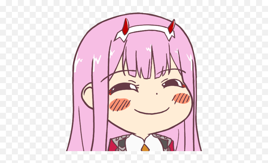 Zero Two - Darling In The Franxx Memes Hd Png Download Zero Two Emoji Discord Png,Zero Two Png