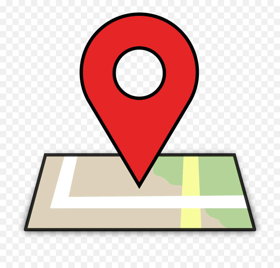 Clipart Map Location - Wikiclipart Location Png Emoji,Map Clipart