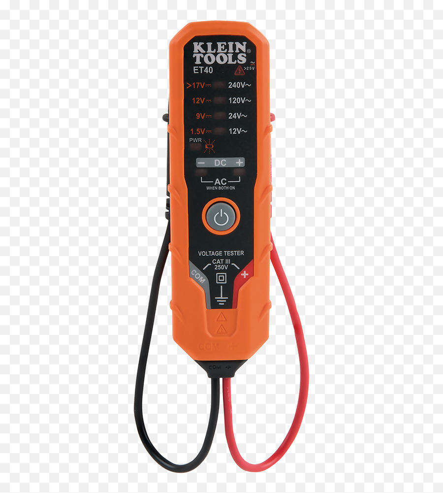 Klein Tools Introduces Easy - Touse Acdc Voltage Testers Home Depot Voltage Meters Emoji,Klein Tools Logo