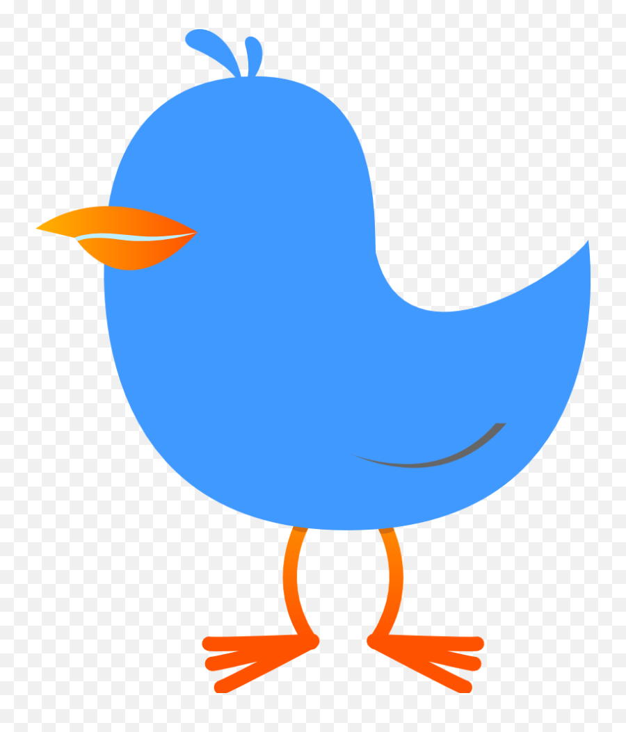 Twitter Bird Tweet Tweet 37 999px 36 - Purple Bird Clip Art Bird Cartoon Gif Transparent Emoji,Twitter Bird Png