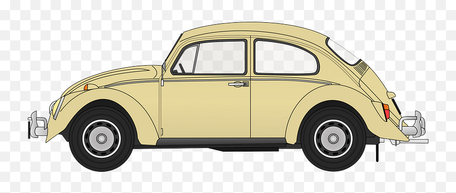 Tan Volkswagen Beetle Clipart Free Download Transparent - Beetle Car Svg Emoji,Vintage Car Clipart