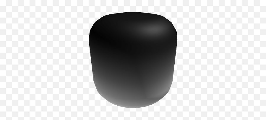 Black Hair Roblox - Solid Emoji,Roblox Head Png