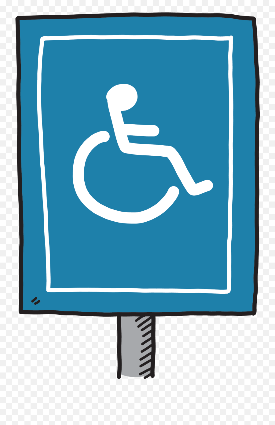 International Symbol Of Access - All Gender Bathroom Sign Parking Disabled Sign Emoji,Bathroom Sign Png