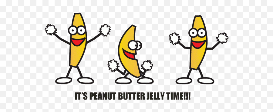Pixel Power - Pixilart Dancing Banana Emoji,Peanut Butter And Jelly Clipart