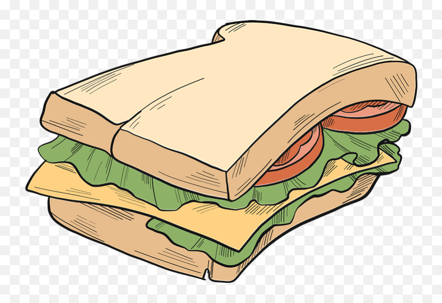 Sandwich Clipart - Sandwich Clipart Emoji,Sandwich Clipart