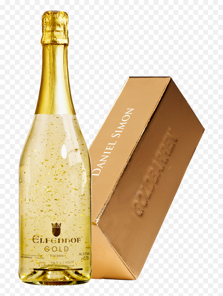 Gold Sparkling Fancy - Vino Espumoso Con Oro Emoji,Gold Flakes Png