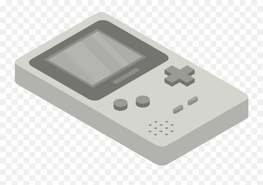 Gameboy Icon Isometric Style Transparent - Clipart World Emoji,Video Game Console Clipart