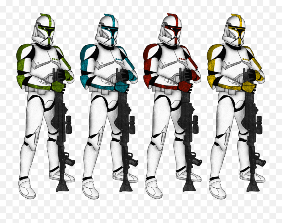 Download Hd Trooper Ranks By Luca - Clone Trooper Emoji,Clone Trooper Png