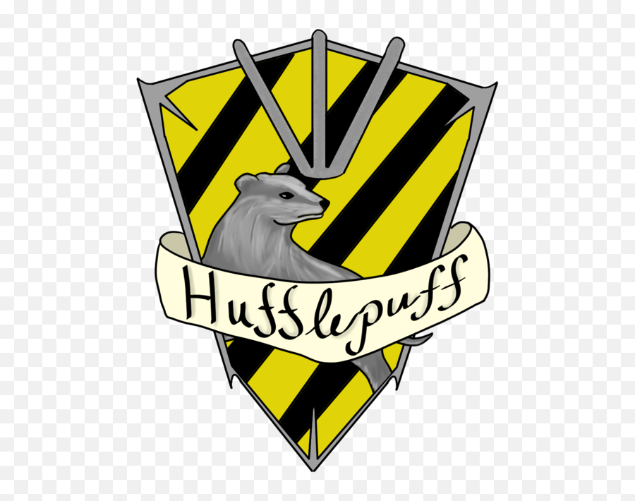 Hufflepuff Crest Png Clipart - Illustration Emoji,Hufflepuff Logo