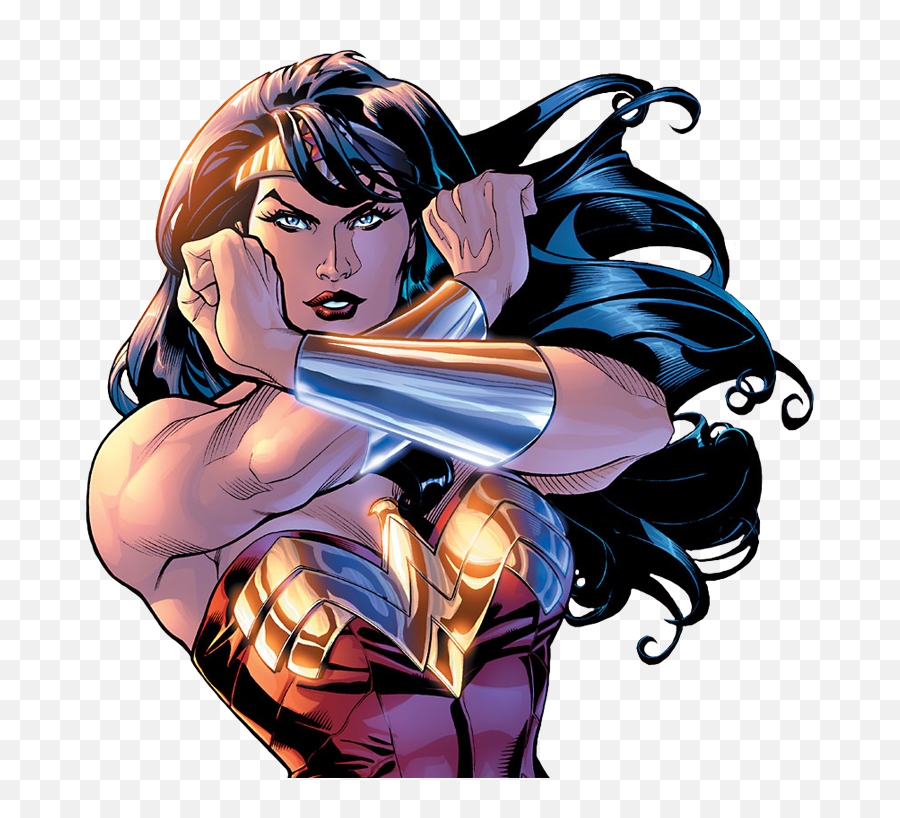 Cartoon Wonder Woman Render Png Png Images - Wonder Woman Amazonian Wonder Woman Comic Emoji,Wonder Woman Clipart