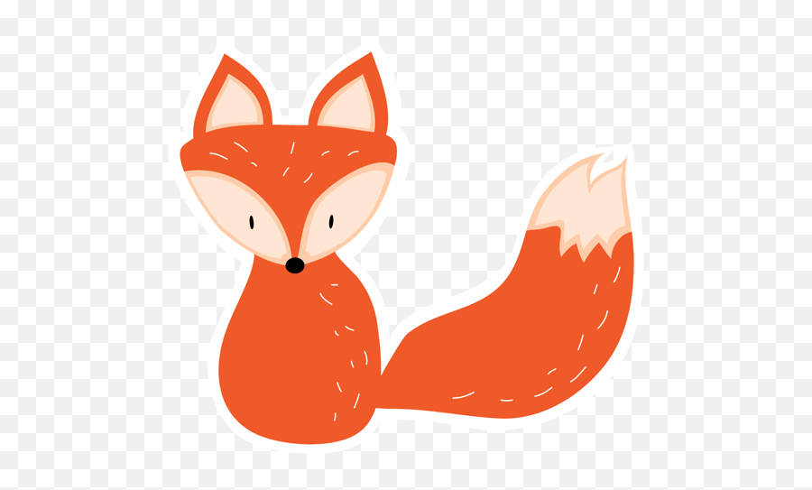 Idea Fox - Adorable Woodland Creatures 1 Pinback Buttons Emoji,Free Woodland Animal Clipart