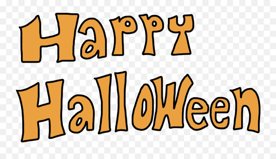 Halloween Clipart Light Halloween - Clip Art Happy Halloween Font Emoji,Happy Halloween Clipart