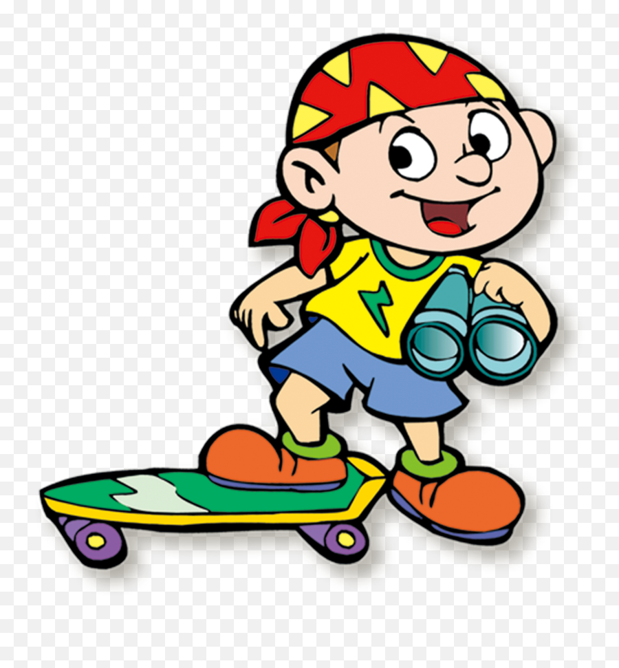 Kids Skateboard Skateboarding Sports Equipment - Criança No Niño En Patineta Png Emoji,Skateboard Clipart