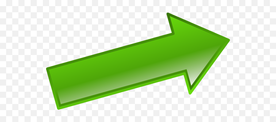 Right Green Arrow Clip Art At Clkercom - Vector Clip Art Emoji,Arrow Pointing Right Png