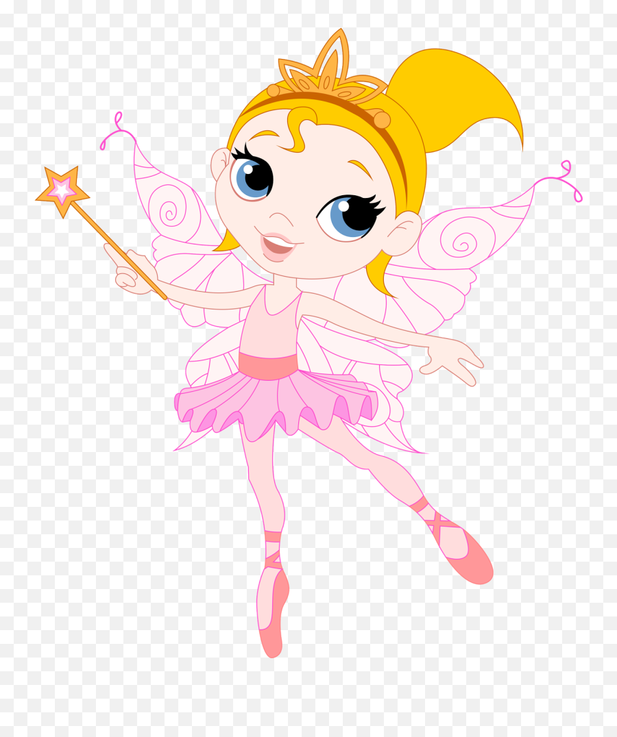 Fairy Clipart Cute Fairy Wall Stickers Princess Emoji,Fairy Wand Clipart
