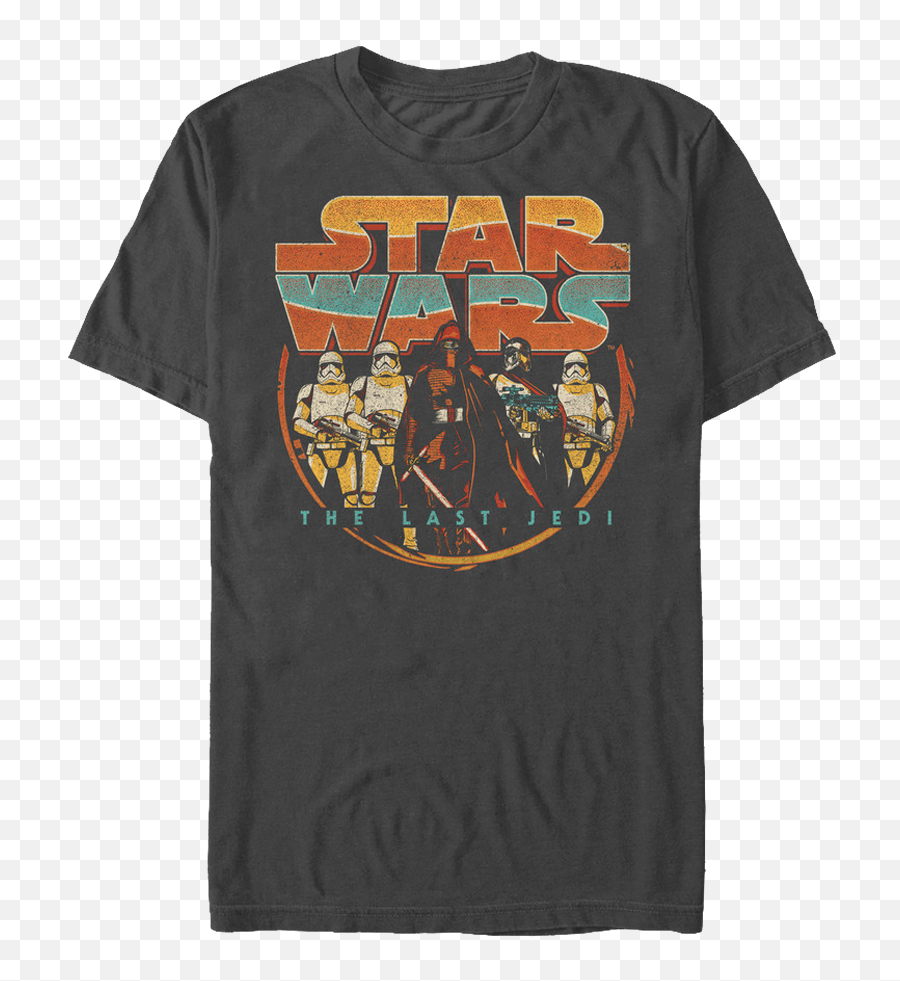 Retro Star Wars The Last Jedi T Shirt Full Size Png Emoji,Star Wars The Last Jedi Logo