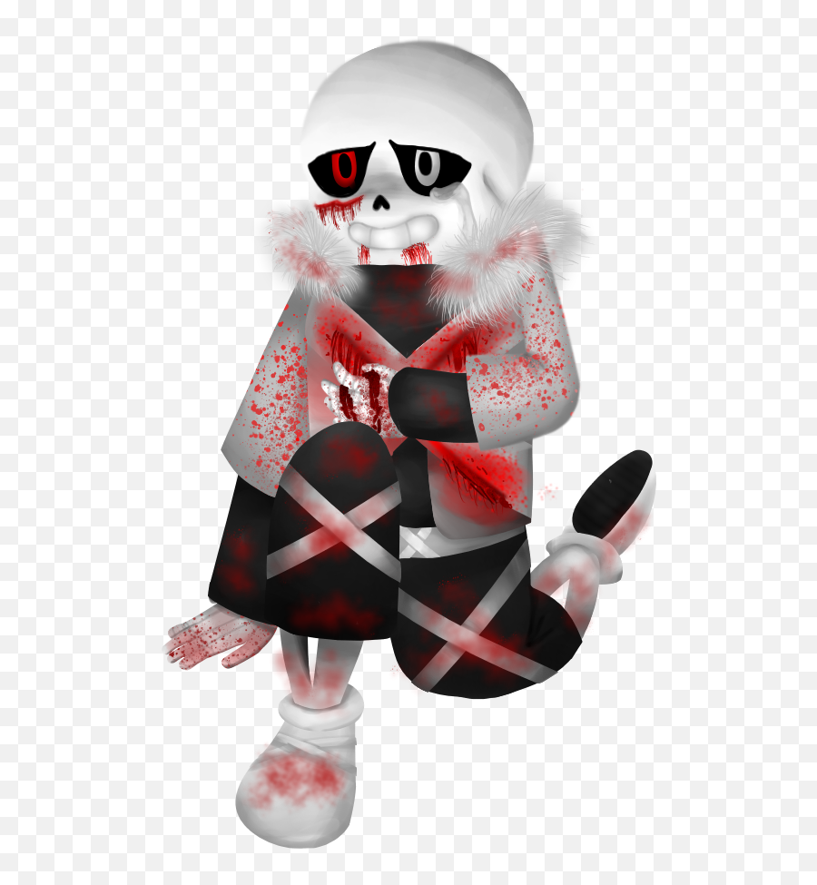 Cross Sans No Background Diddihog16 - Fictional Character Emoji,Sans Transparent
