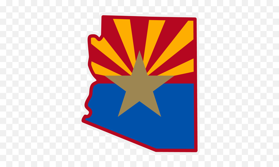 Az - State Arizona Emoji,Arizona State Logo