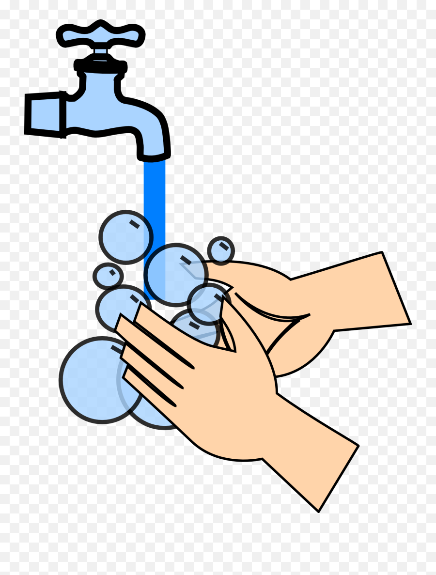 Infection Control Clipart - Washing Hands Cartoon Hd Emoji,Germ Clipart