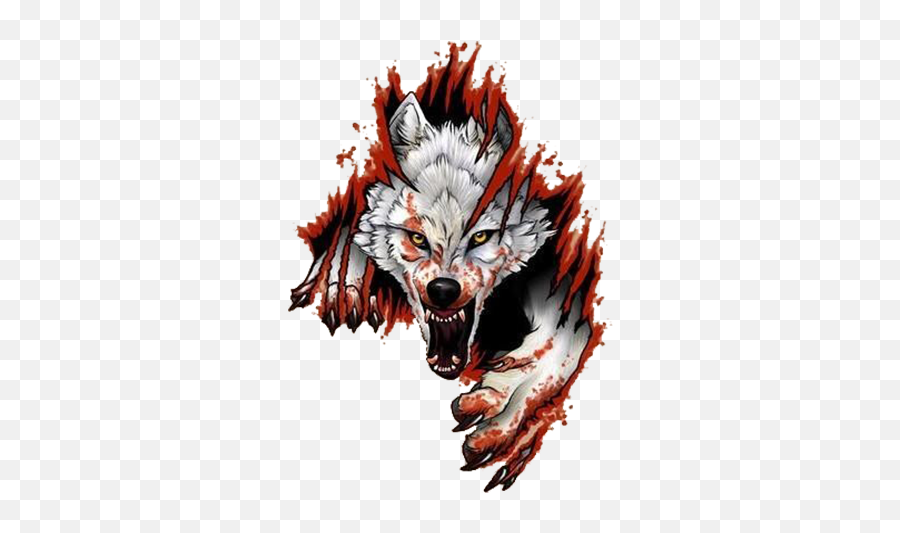 Tattoo Art Avatar Sleeve Werewolf Free Emoji,Werewolf Clipart