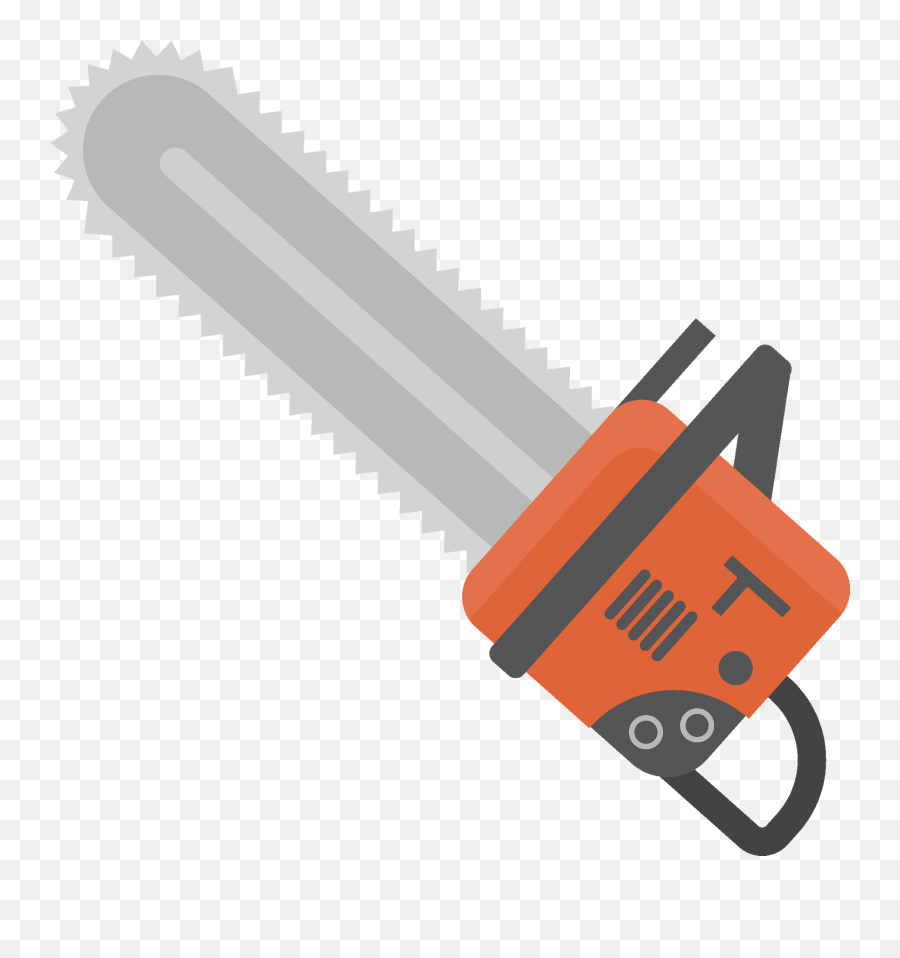 Chainsaw Clipart - Chainsaw Clipart Emoji,Chainsaw Clipart