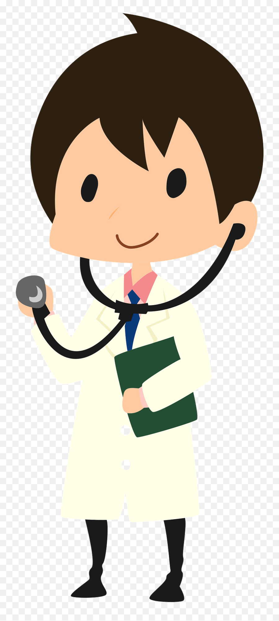 Doctor Clipart - Happy Emoji,Healthcare Clipart